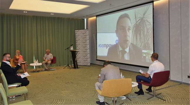 Representatives of the Azovo-Chernomorsky Basin Branch take part in the XVII Transport Forum "Ugtrans"