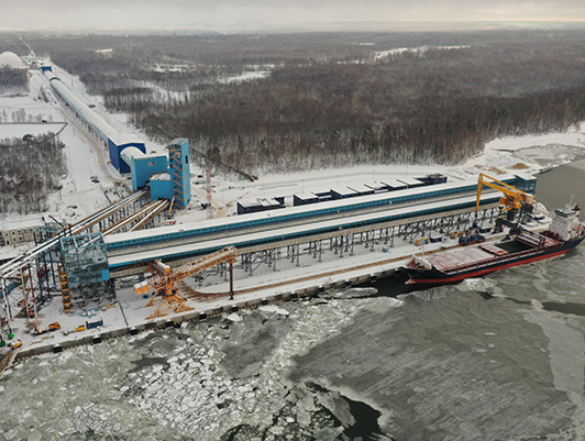 FSUE "Rosmorport" successfully completed the formation of the water area of the Ultramar terminal (CPMI)