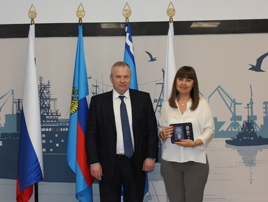 The General director of FSUE "Rosmorport" awarded more than 200 of the best specialists of the enterprise based on the results of work for 2021