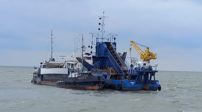 Azov Basin Branch completed repair dredging operations planned for 2021