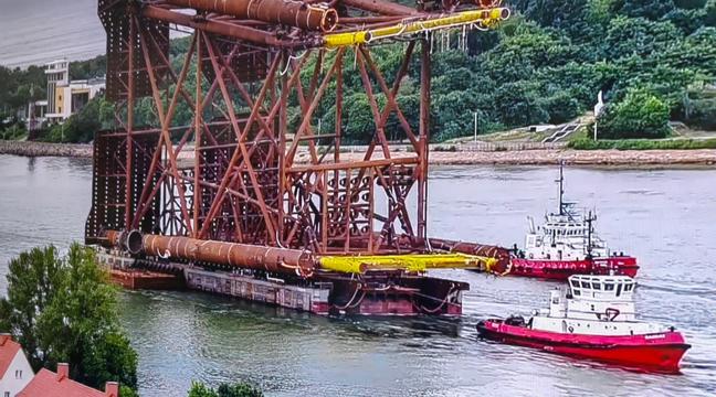 Pilots of the Kaliningrad Department of the North-Western Basin Branch carry out a unique pilotage along the Kaliningrad Sea Canal