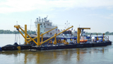 Petr Sablin Dredger Joins the Astrakhan Branch Fleet