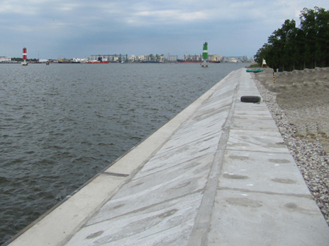 The Reconstructed Section No.5 Of Bank Protection Dike In The Seaport Of Kaliningrad Put Into Operation By The North-Western Basin Branch