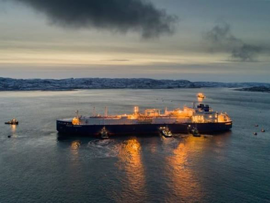 Pilots of FSUE "Rosmorport" provided safe pilotage for gas tankers arriving from the Russian Arctic to the LNG transshipment complex