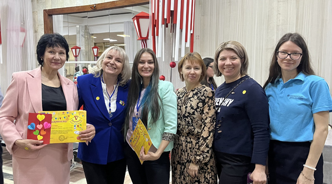 The Youth Council of the North-Eastern Basin Branch participates in the fair of leisure and creativity