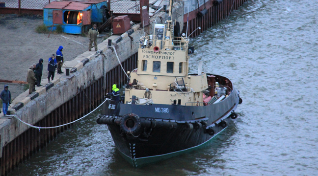 Tariffs on services rendered by the Anadyr Branch with the use of MB-380 tugboat amended
