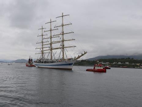 Mir Sailing Ship Takes Part in International Sailing Race “The Tall Ships Races 2015” in Norway