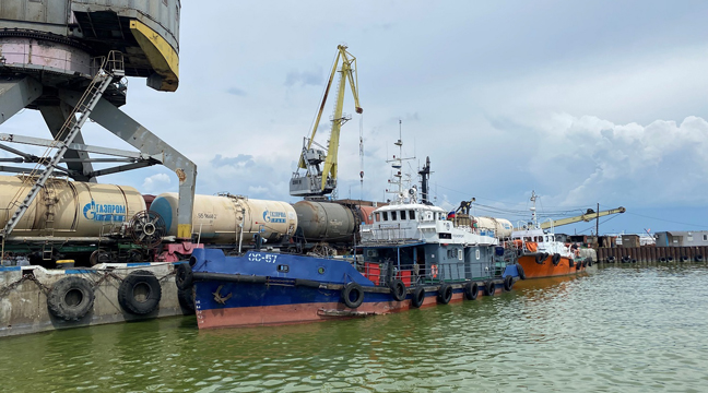 Tariffs for ecological services provided by the Azov Basin Branch in the seaport of Taganrog change