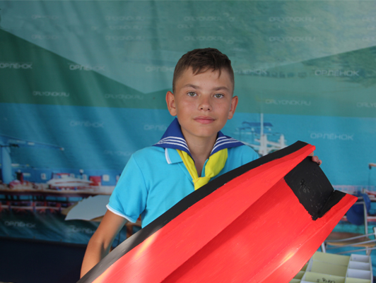 Competitive selection under My Port project in the RCC “Orlyonok” is extended until April 13, children from various regions of Russia can take part in it