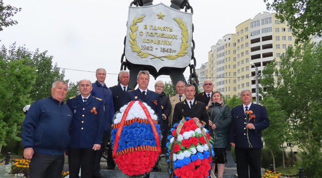 Employees of the Astrakhan Branch take part in festive events dedicated to Victory Day