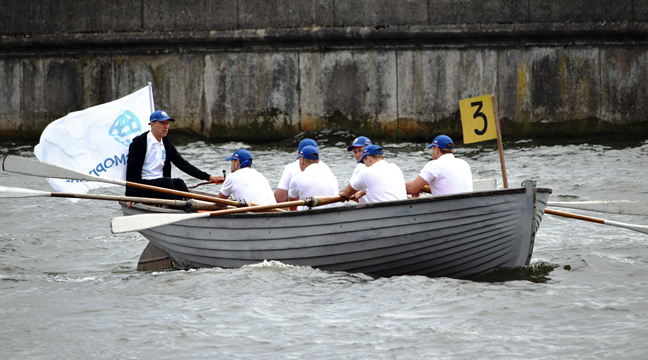 Team of North-Western Basin Branch Kaliningrad Directorate takes part in Milya Vityazya guest rowing regatta