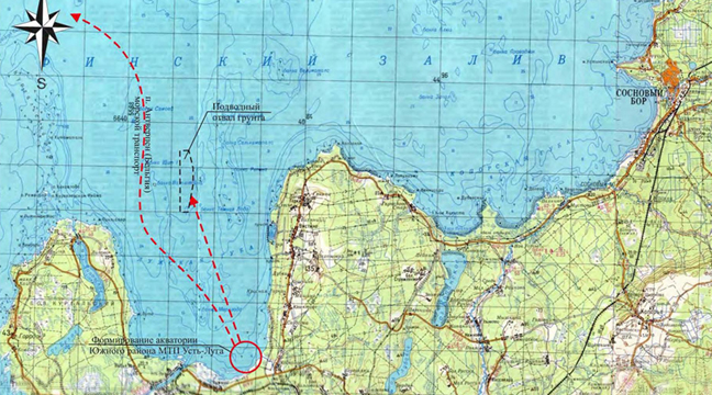 The water area of the Southern district in the Seaport of Ust-Luga was put into operation