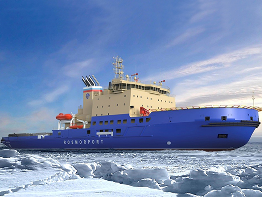 FSUE “Rosmorport” announced a tender competition for the construction of an icebreaker of Icebreaker7 ice class with capacity of 18 MWatt (CPMI)