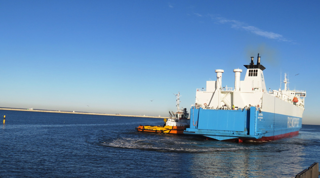 Baltiysk ferry resumes operation on the ferry line after major repairs