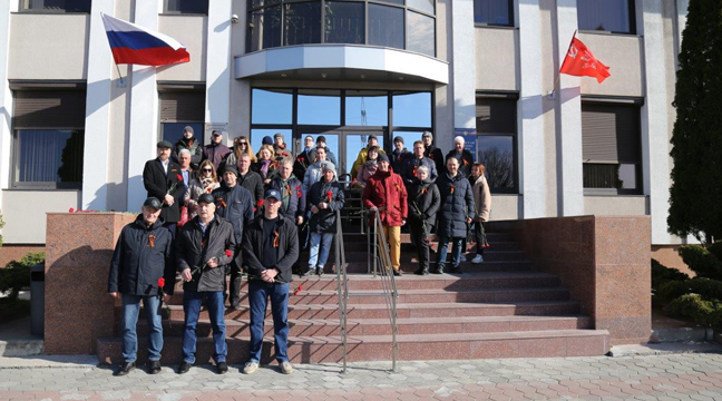 Employees of the Kaliningrad Department of the North-Western Basin Branch took part in the event dedicated to the 80th anniversary of the capture of the fortress city of Königsberg
