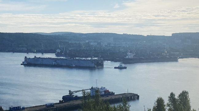 Arctic Basin Branch Pilotage Service performs a complex pilotage operation in the seaport of Murmansk