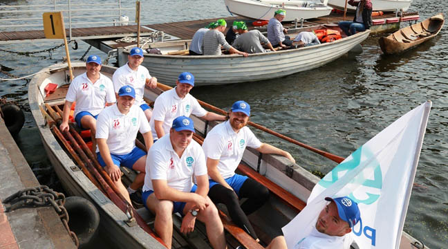 Team of the Kaliningrad Department of the North-Western Basin Branch wins the rowing regatta "Milya Vityazya" among amateur teams