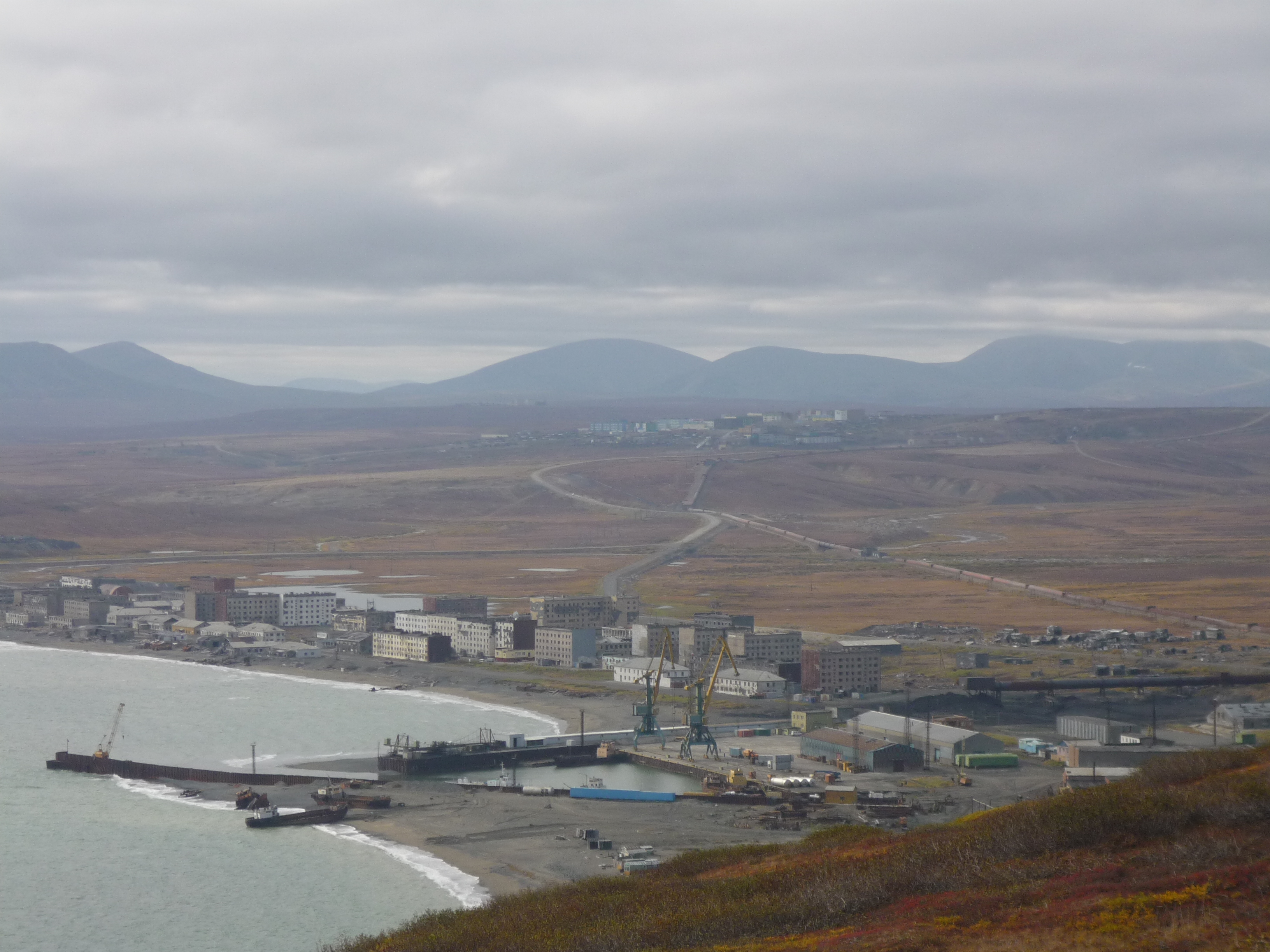 Closing of the 2015  Navigation Season in the Seaport of Beringovsky