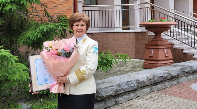 Director of the North-Eastern Basin Branch awarded a Certificate of Honor by the Governor of the Khabarovsk Territory