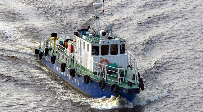 Tariffs for rendering services for provision of the crew boat Gals by the Arkhangelsk Branch in the seaport of Arkhangelsk changed