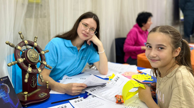 The Youth Council of the North-Eastern Basin Branch participates in the Kaleidoscope Festival of Science, Intelligence and Technology