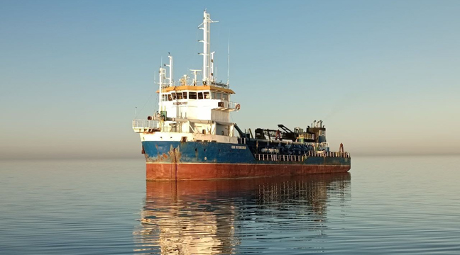 Dredger "Ivan Cheremisinov" was added to the fleet of the Azovo-Chernomorsky Basin Branch