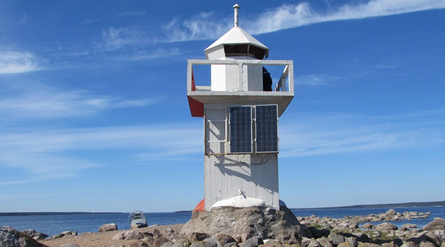 Aids to navigation given to the North-Western Basin Branch