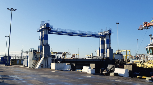 Tariff on services on linking-unlinking of ships with the linkspan bridge of the road-railway ferry complex in the seaport of Ust Luga changed