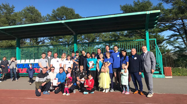 Sakhalin Branch team becomes silver medalists in track and field relay