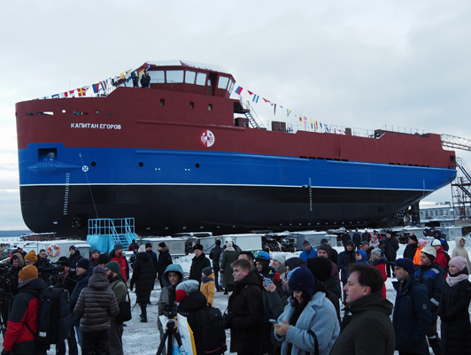 The second crab-fishing boat was launched at the JSC “Onego Shipyard”