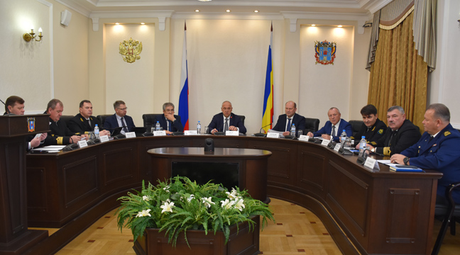 Director of the Azov Basin Branch participates in a meeting of Maritime Council under the Government of the Rostov Region