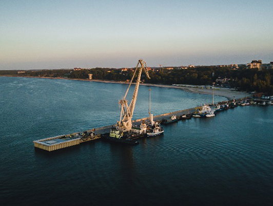 FSUE “Rosmorport” announced a tender for continuation of construction of the international sea terminal in Pionersky (CPMI)