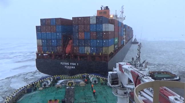 The North-Western Basin Branch took part in the operation to refloat the Flying Fish 1 vessel in the seaport Big Port of Saint Petersburg