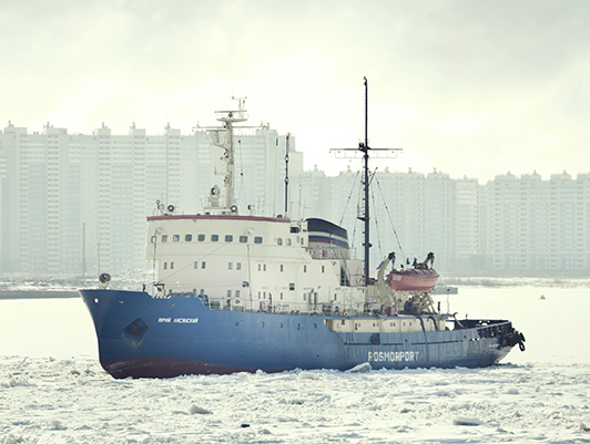Since the beginning of the season, icebreakers of FSUE "Rosmorport" successfully completed over 2,400 pilotage operations in freezing seaports of Russia