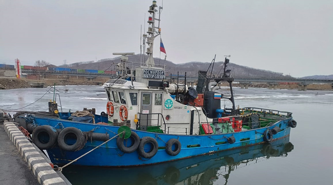 List of vessels used by the Far Eastern Basin Branch for towage services in the seaport of Vostochny expanded