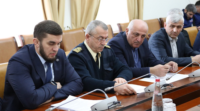 Acting Director of the Makhachkala Branch participates in a meeting of the Maritime Activities Board