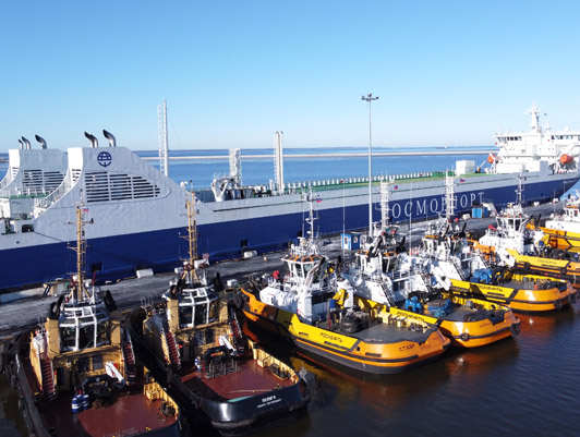 FSUE "Rosmorport" provides continuous ferry traffic on the Ust-Luga - Baltiysk line