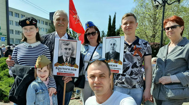 The Azovo-Chernomorsky basin branch took part in the solemn events dedicated to the celebration of Victory Day