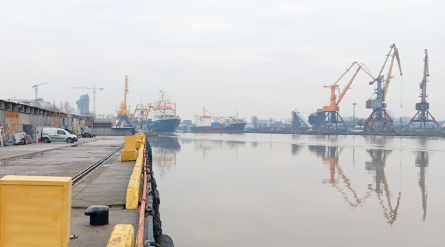 North-Western Basin Branch expands the list of berths provided for safe mooring in the seaport of Kaliningrad